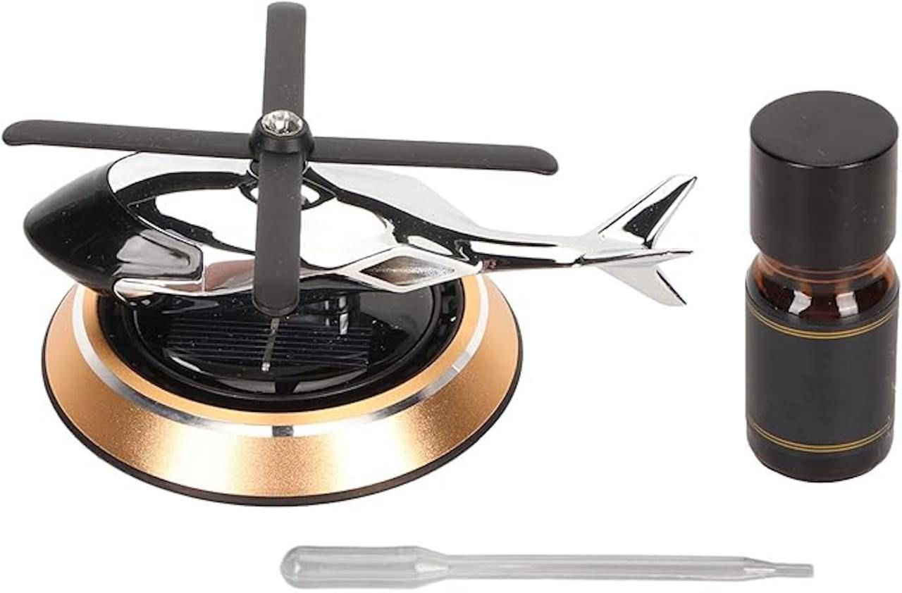 Solar Helicopter Car Air Freshener