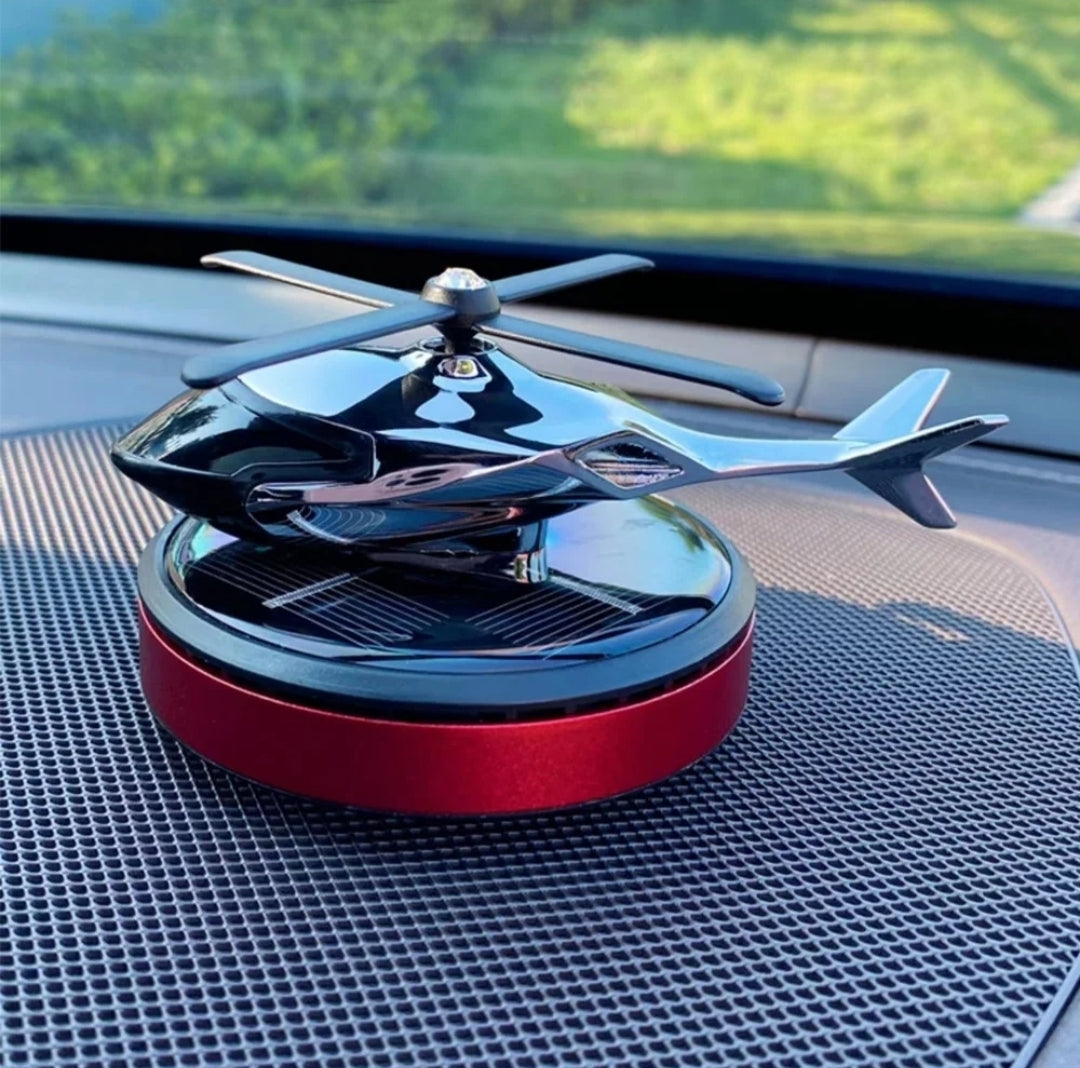 Solar Helicopter Car Air Freshener