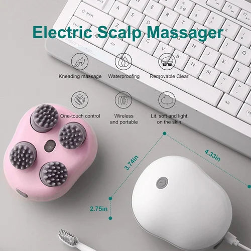 Electric Scalp Massager Electric Head Massager Rechargeable-"CASH ON DELIVERY" AVAILABLE