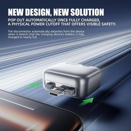 Smart Charger Adapter Auto Power Disconnector Guard Every Mobile " COD AVAILABLE"